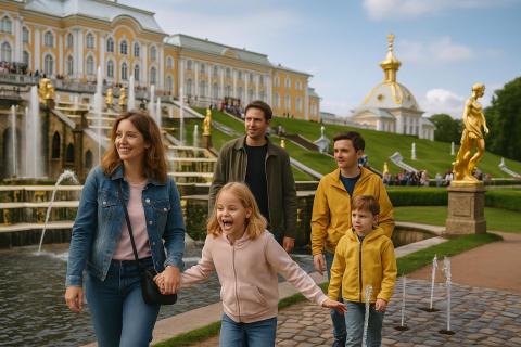 Город фонтанов и дворцов: Петергоф как историческое наследие Санкт-Петербурга