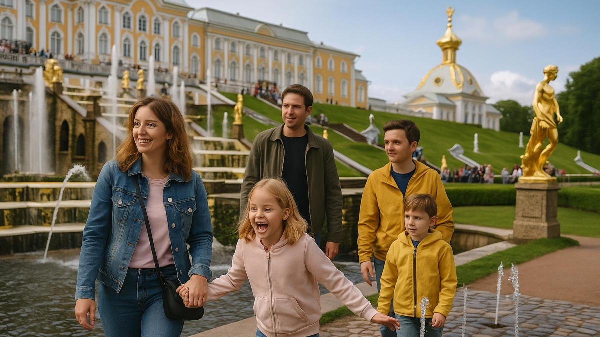 Петергоф семья Петергоф семья