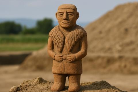 Фигурка эпохи викингов: археологи нашли редчайшее изображение возможного правителя Харальда Синезубого