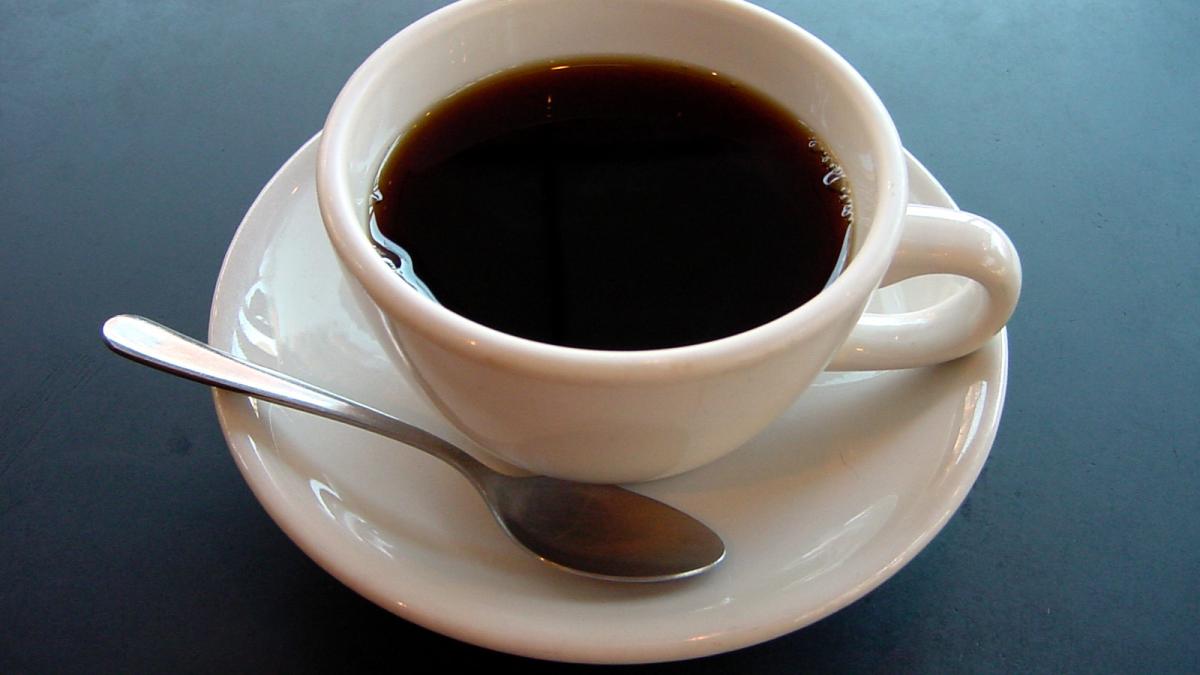 A small cup of coffee A small cup of coffee
