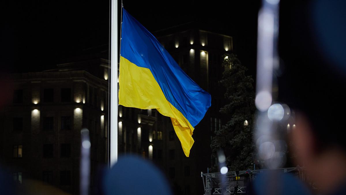 Украинский флаг