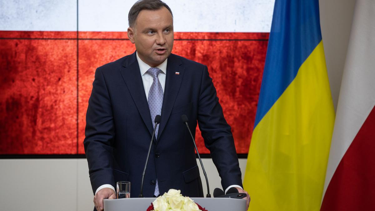 Президент Польши Анджей Дуда