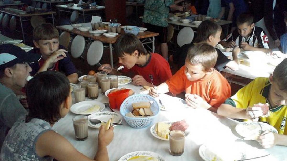 Школьная столовая