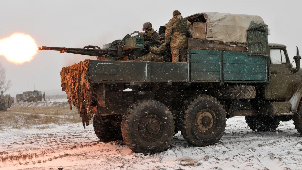 Украинские солдаты Украинские солдаты