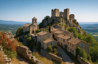 Рокамадур — архитектурный подвиг средневековья, построенный на скале — исследование историков