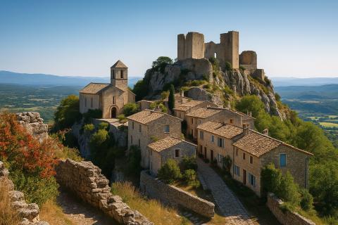 Рокамадур — архитектурный подвиг средневековья, построенный на скале — исследование историков