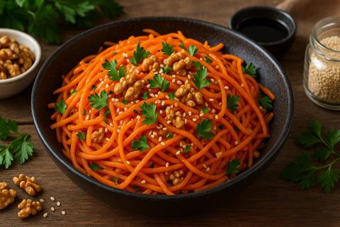 Вкус моркови по-корейски зависит от точных пропорций — кулинары