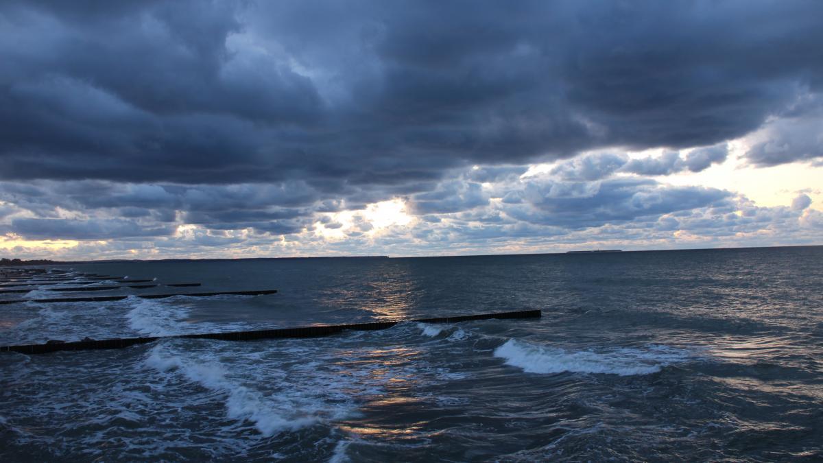 Балтийское море в Зеленоградске Балтийское море в Зеленоградске