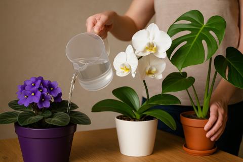 Добавляла воды по чуть-чуть — и цветок умер: теперь поливаю только так