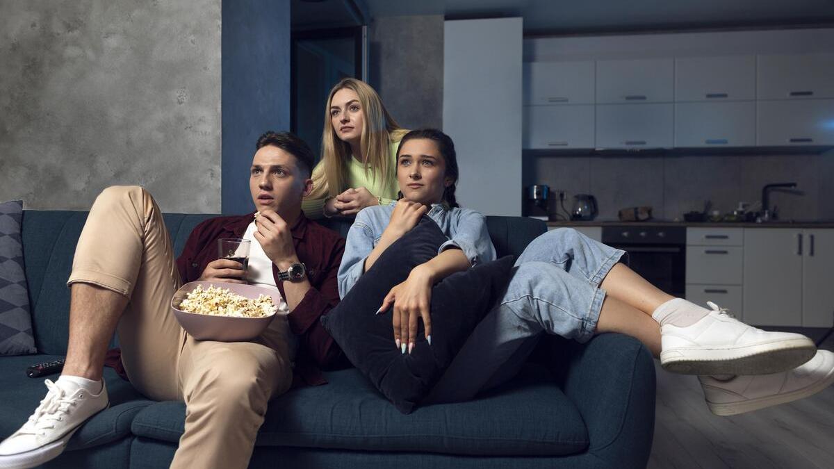 Друзья смотрят фильм