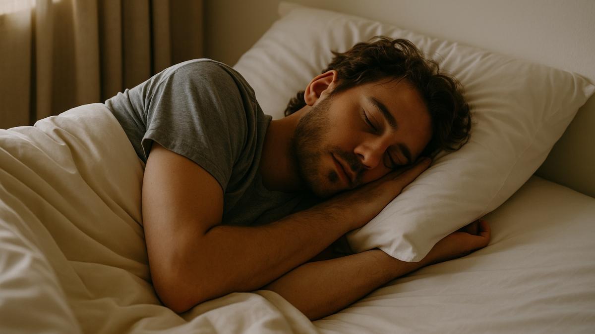 Спящий человек