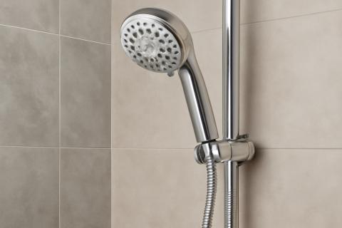 Минеральные соли образуют налёт на душевой лейке — клинеры