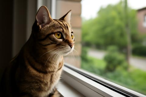 Звуки, которых стоит избегать рядом с кошкой дома и на улице