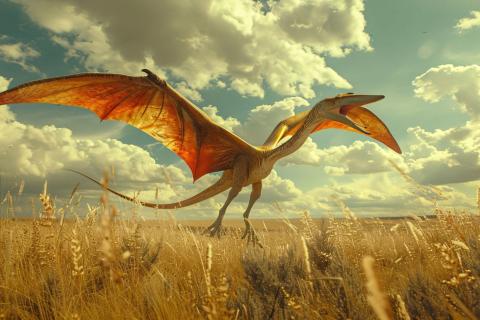 У птерозавров нашли увеличенные зрительные доли для полета — Фаббри