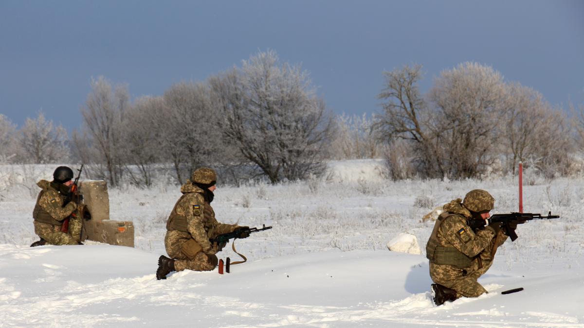 Украинские военные