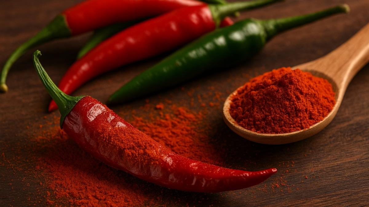 Острая паприка и перец чили Острая паприка и перец чили