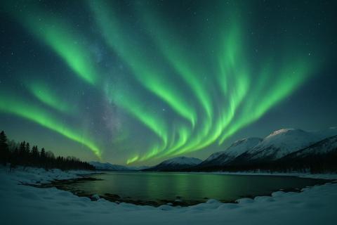 Полярные сияния связаны с магнитосферной суббурей и радиоизлучением — Дэниел Уайтер