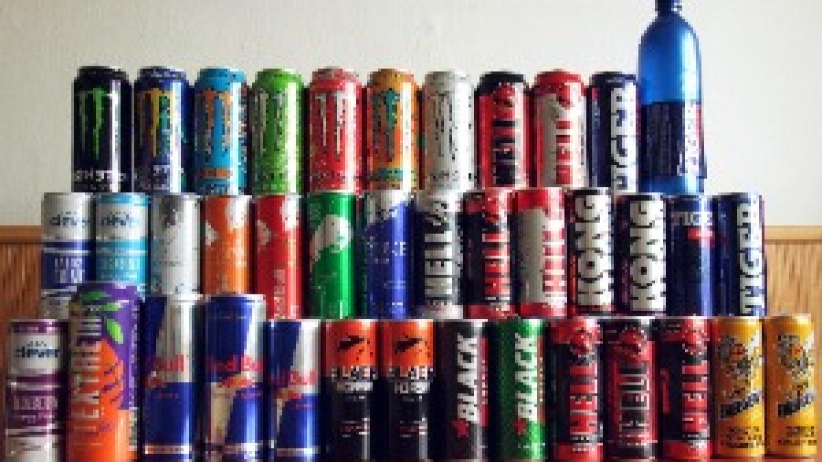 Energy drinks of various brands 01 Energy drinks of various brands 01