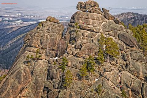 Красноярские Столбы: скалолазание, экологические маршруты и научно-познавательный центр