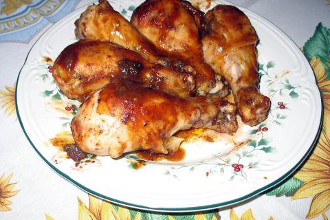 Как приготовить куриные голени с рисом в духовке