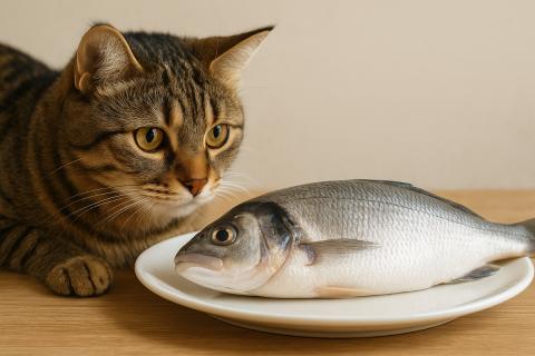 Кошки начали есть рыбу, когда стали жить рядом с людьми у водоёмов