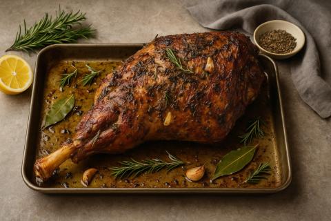 Маринад на основе горчицы и мёда смягчает вкус баранины — повар