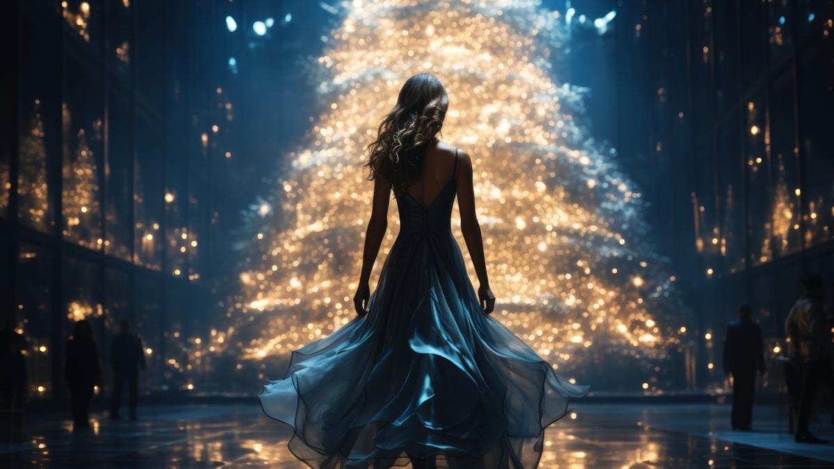 Футуристическая концепция празднования Рождества