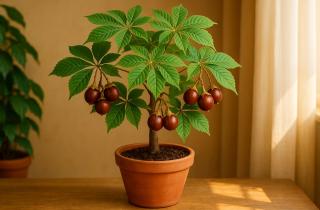 Замиокулькас нуждается в глиняном горшке для здоровья корней