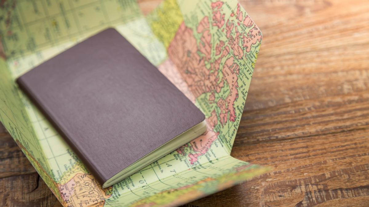 паспорт на карте