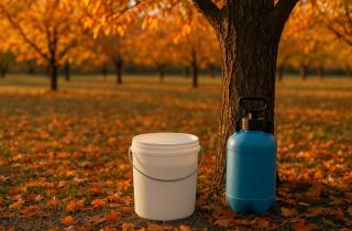 Плодовые деревья укрепляют корневую систему с помощью осенней подкормки