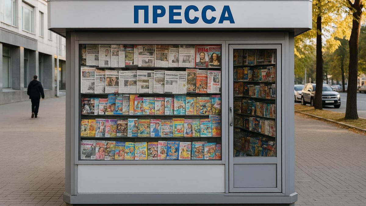 Киоск прессы в Екатеринбурге