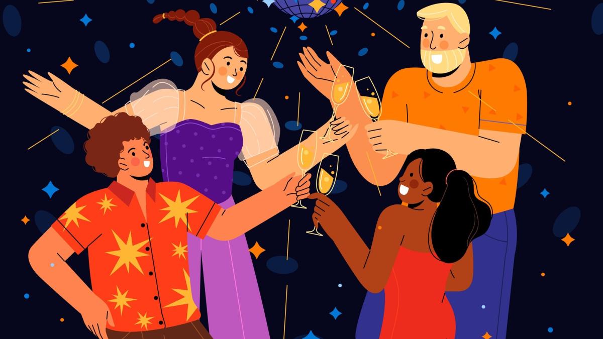 Люди на светском мероприятии