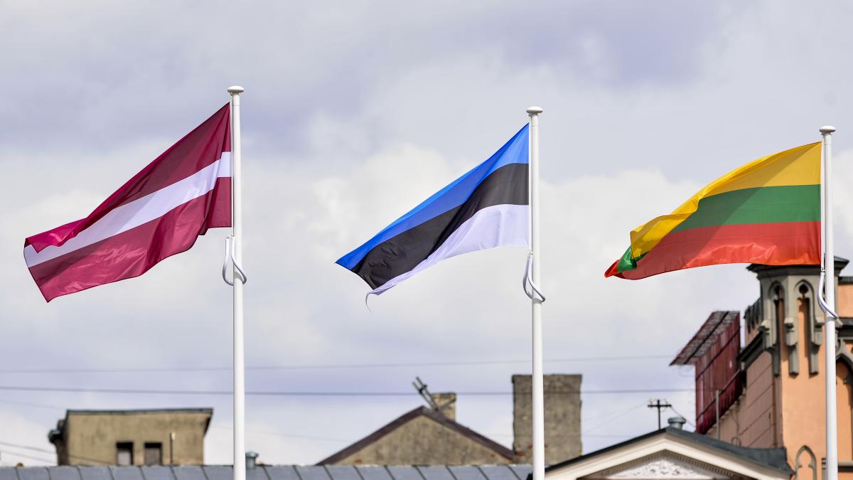 Флаги Прибалтики