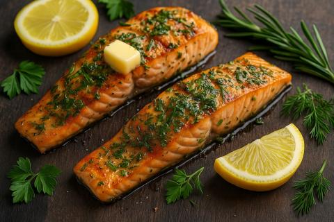 Запекание толстолобика среднего размера без фольги обеспечивает румяную корочку — повар