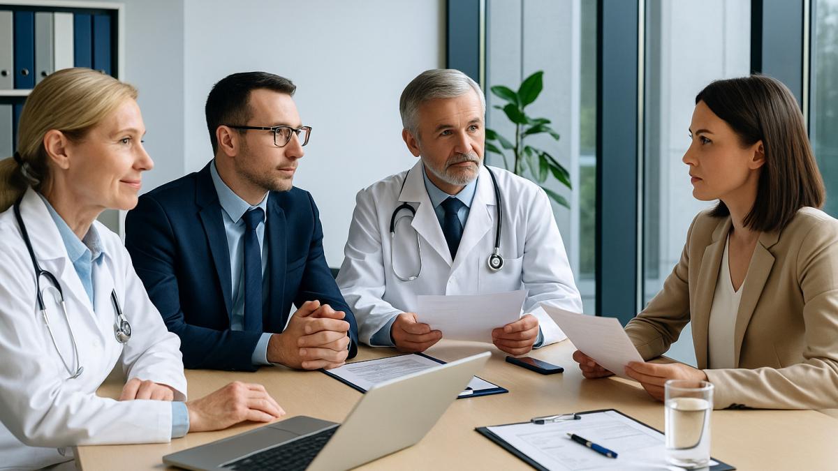 Совещание в московской больнице