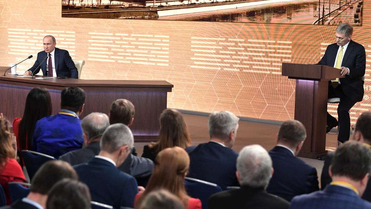 Путин и Песков Путин и Песков