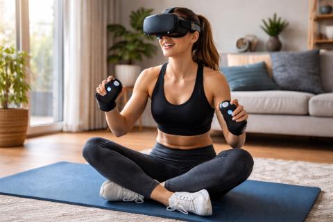VR-фитнес ворвался в дома: тренировки превращаются игру, а калории тают быстрее, чем в зале