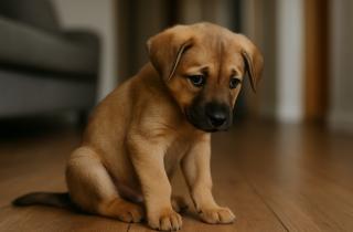 Собака переживает стресс из-за игнорирования внимания