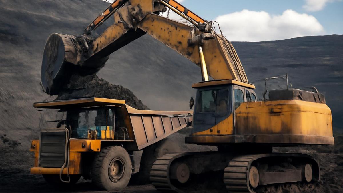 Добыча угля