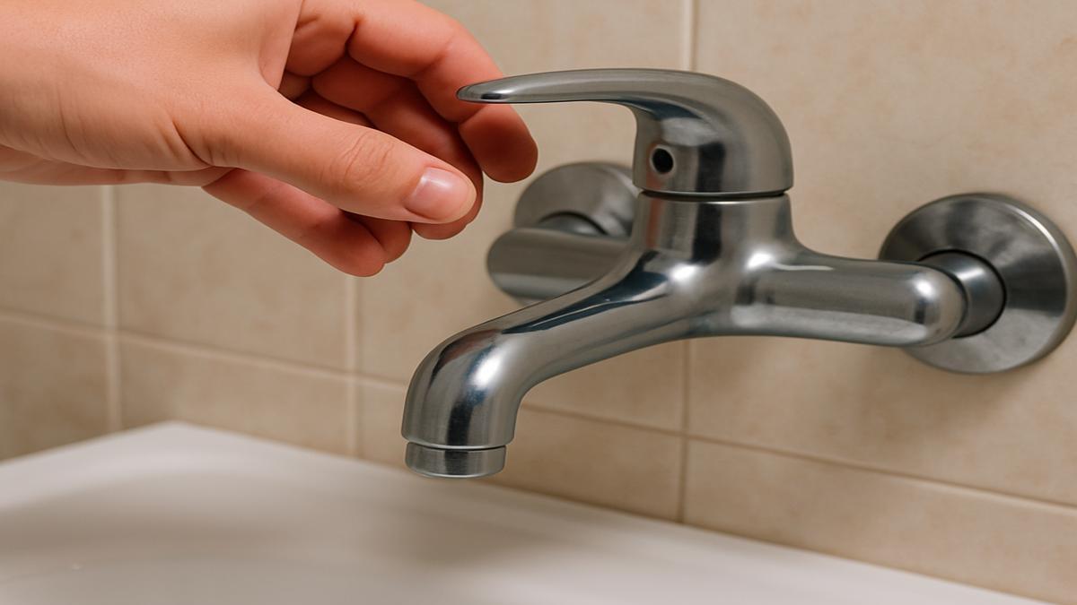 Современный кран