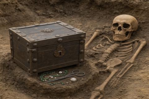 Исследователи из Arkeologerna восстановили погребальные обряды викингов по найденным мечам и украшениям — Ларссон