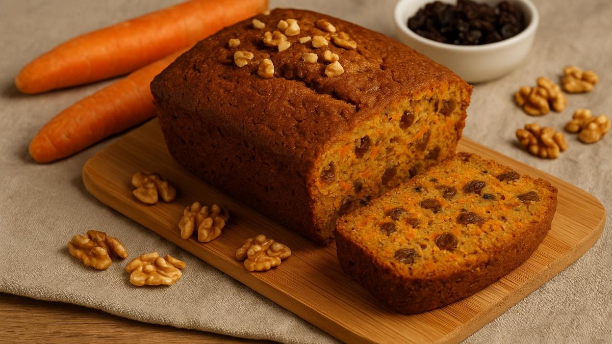 Морковный кекс без сахара