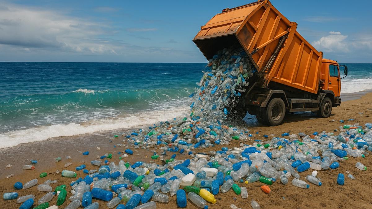 Пластиковое загрязнение океанов Пластиковое загрязнение океанов