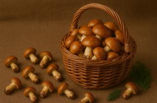 Маринованные маслята делают салат ароматным и лёгким — повара