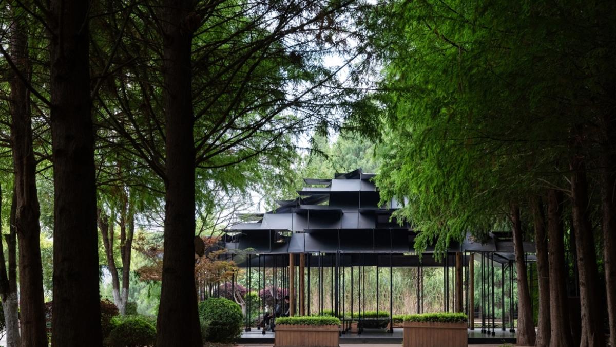 Павильон Лаоютинг в Китае