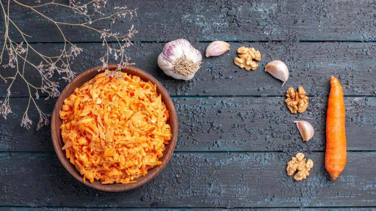 Морковный салат
