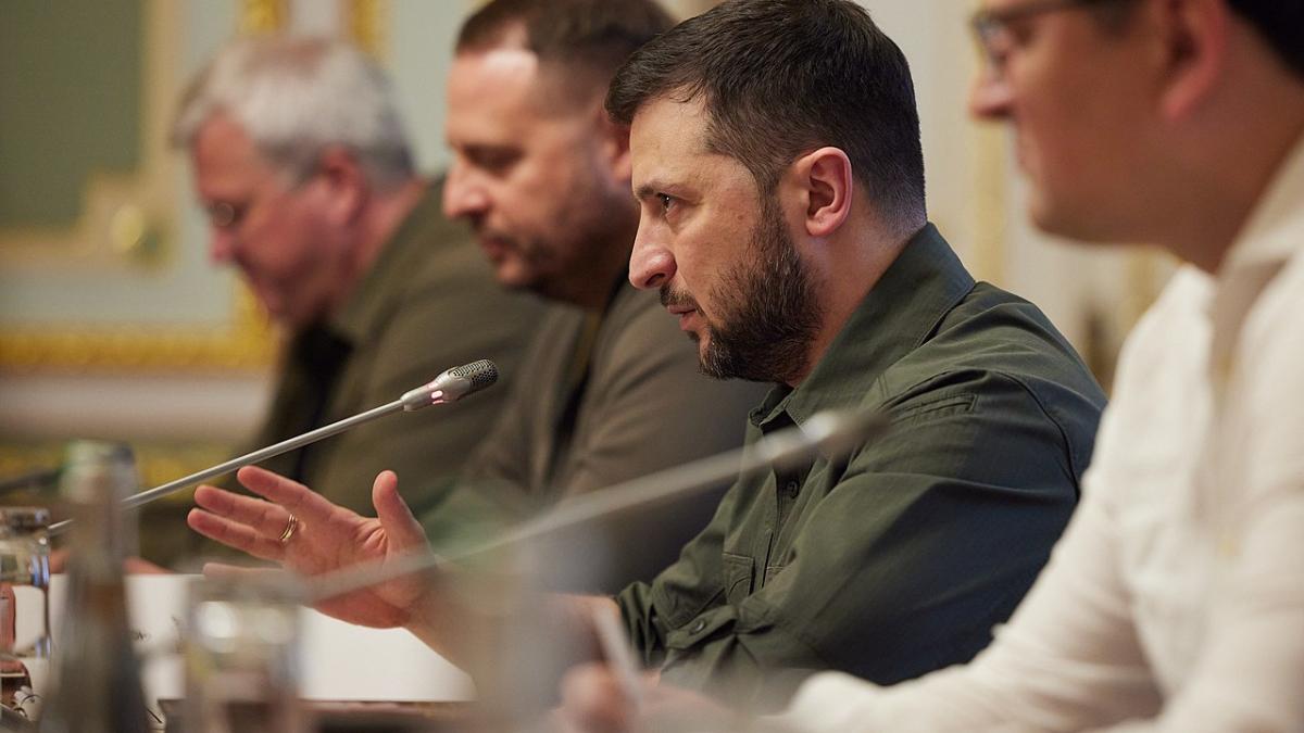 Встреча Президента Украины и Премьер-министра Великобритании в Киеве