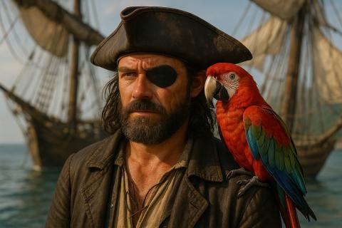 Попугаи служили пиратам дорогим товаром для прибыльной перепродажи — историки
