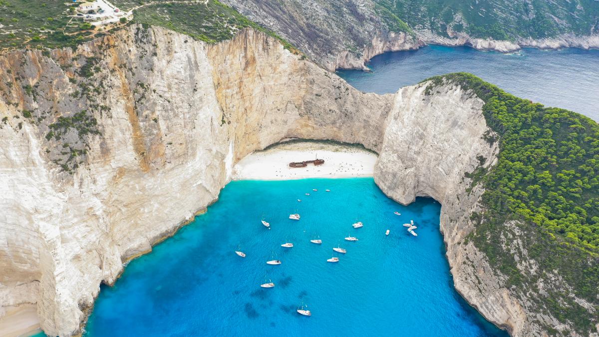 Пляж в Греции