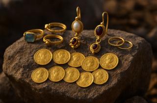 HR&CE: золотые монеты династии Чола раскопаны под храмом в Южной Индии